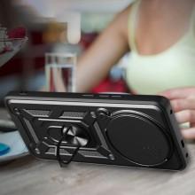 Ударостійкий чохол Camshield Serge Ring для Xiaomi Redmi Note 14 Pro 5G / Poco X7 – Чорний