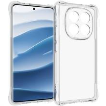 TPU чехол GETMAN Ease logo усиленные углы Full Camera для Xiaomi Redmi Note 14 Pro 5G – Прозрачный