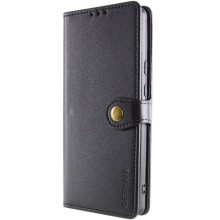 Шкіряний чохол-книжка GETMAN Gallant (PU) для Xiaomi Redmi Note 14 Pro 5G / 14 Pro+ – Чорний