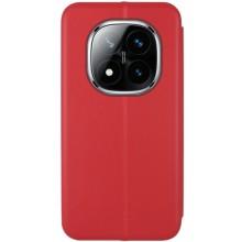 Кожаный чехол-книжка Classy для Xiaomi Redmi Note 14 Pro 5G / 14 Pro+ 5G – Красный