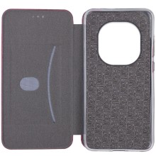 Шкіряний чохол-книжка Classy для Xiaomi Redmi Note 14 Pro 5G / 14 Pro+ 5G – Бордовий
