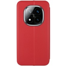 Шкіряний чохол-книжка Classy для Xiaomi Redmi Note 14 Pro 5G / 14 Pro+ 5G – Червоний