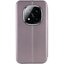 Шкіряний чохол-книжка Classy для Xiaomi Redmi Note 14 Pro 5G / 14 Pro+ 5G – Сірий