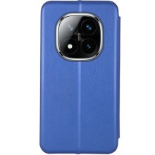 Шкіряний чохол-книжка Classy для Xiaomi Redmi Note 14 Pro 5G / 14 Pro+ 5G – Синій