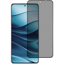 Захисне скло Privacy 5D (тех.пак) для Xiaomi Redmi Note 14 5G / Poco M7 Pro 5G