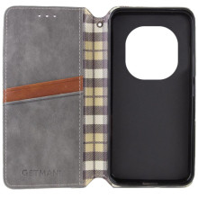 Шкіряний чохол-книжка GETMAN Cubic (PU) для Xiaomi Redmi Note 14 Pro 5G / 14 Pro+ – undefined