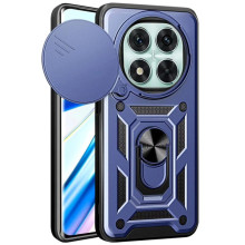 Чохол Ummi Camshield Serge Ring для Xiaomi Redmi Note 14 Pro 5G / Poco X7 – Синій