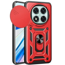 Чохол Ummi Camshield Serge Ring для Xiaomi Redmi Note 14 Pro 5G / Poco X7 – Червоний