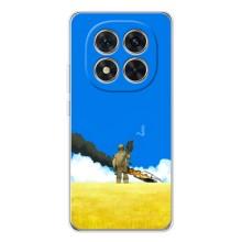 Чехлы на военную тематику для Xiaomi Redmi Note 14 Pro 5G – Попадание
