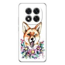 Чохли з картинкою Лисичка для Xiaomi Redmi Note 14 Pro 5G (VPrint) (Весела лисичка)