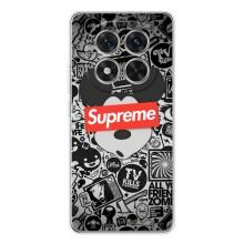 Чехол с Брендами одежды на Редми Ноут 14 Про 5Джи – Supreme Маус