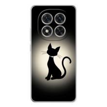 Чохол з принтом для Xiaomi Redmi Note 14 Pro 5G (AlphaPrint) Модні коти (Силует котика)