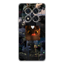 Чохол як приборкати дракона на Xiaomi Redmi Note 14 Pro 5G – Дракон колаж