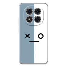 Чохли (ТПУ) (смішні стікери) для Xiaomi Redmi Note 14 Pro 5G – Сіро-білий