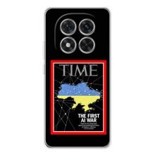 Українські, патріотичні Чохли для Редмі Нот 14 Про 5Джі (TIME Ukraine)
