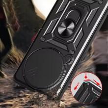 Ударостійкий чохол Camshield Serge Ring для Xiaomi Redmi Note 14 Pro+ – Чорний