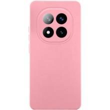 Чехол TPU GETMAN Liquid Silk Full Camera для Xiaomi Redmi Note 14 Pro+ 5G – Розовый