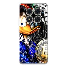 Чехлы для Редми Нот 14 Про Плюс - Scrooge MagDag (PREMIUMPrint) (Биткойн Скрудж)