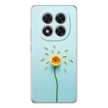 Чехлы с Цветами для Xiaomi Redmi Note 14 Pro Plus (VPrint) (Желтый цветок)