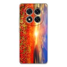 Чехол с картинкой (Стильные) для Редми Нот 14 Про Плюс - (AlphaPrint) (Поле тюльпанов)