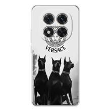 Чехлы VERSACE для Редми Нот 14 Про Плюс (PREMIUMPrint) (Доберман Версаче)