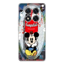 Чехол Disney Mouse Xiaomi Redmi Note 14 Pro Plus (PREMIUMPrint) (Американский Маус)