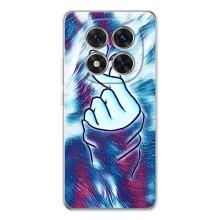 Чехол с принтом для Xiaomi Redmi Note 14 Pro Plus (AlphaPrint - Знак сердечка)