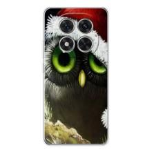 Новогодние Чехлы для Редми Нот 14 Про Плюс (VPrint) (Новогодняя Сова)