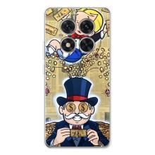Популярные Чехлы с картинками для Редми Нот 14 Про Плюс (Монополия Мен)