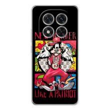 Популярные Чехлы с картинками для Редми Нот 14 Про Плюс (Мультяшный Волк)