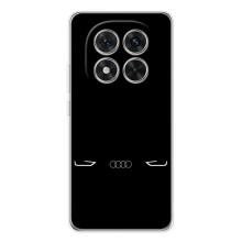 Силиконовый бампер с картинкой машины на Xiaomi Redmi Note 14 Pro Plus (Силует Audi)