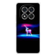 Силіконовий бампер з картинкою звірів для Xiaomi Redmi Note 14 Pro Plus (Яскравий олень)