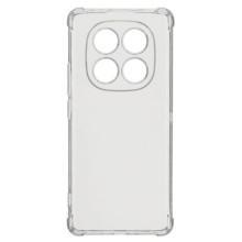 TPU чехол GETMAN Ease logo усиленные углы Full Camera для Xiaomi Redmi Note 14 Pro 4G – Прозрачный