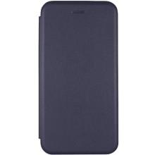 Кожаный чехол-книжка Classy для Xiaomi Redmi Note 14 Pro 4G – Темно-синий
