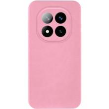 Чехол TPU GETMAN Liquid Silk Full Camera для Xiaomi Redmi Note 14 Pro 4G – Розовый