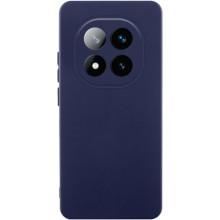 Чехол Silicone Cover Lakshmi Full Camera (AAA) для Xiaomi Redmi Note 14 Pro 4G – Темно-синий