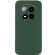 Чехол Silicone Cover Lakshmi Full Camera (AAA) для Xiaomi Redmi Note 14 Pro 4G – Зеленый