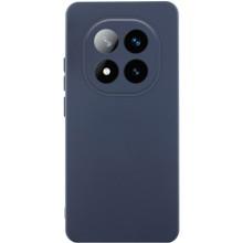 Чехол TPU GETMAN Liquid Silk Full Camera для Xiaomi Redmi Note 14 Pro 4G – Синий
