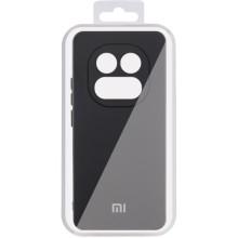 Чехол Silicone Cover Lakshmi Full Camera (AA) with logo для Xiaomi Redmi Note 14 Pro 4G/5G – Черный