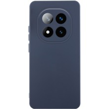 Чохол TPU GETMAN Liquid Silk Full Camera для Xiaomi Redmi Note 14 Pro 4G – Синій