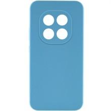Чехол TPU GETMAN Liquid Silk Full Camera для Xiaomi Redmi Note 14 Pro 4G – Голубой