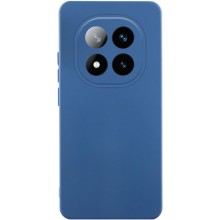Чохол TPU GETMAN Liquid Silk Full Camera для Xiaomi Redmi Note 14 Pro 4G – Синій