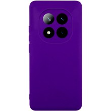 Чохол TPU GETMAN Liquid Silk Full Camera для Xiaomi Redmi Note 14 Pro 4G – Фіолетовий