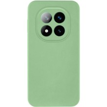 Чохол TPU GETMAN Liquid Silk Full Camera для Xiaomi Redmi Note 14 Pro 4G – Зелений