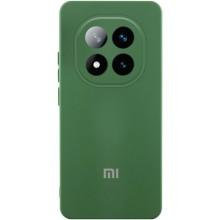 Чехол Silicone Cover Lakshmi Full Camera (AA) with logo для Xiaomi Redmi Note 14 Pro 4G/5G – Зеленый