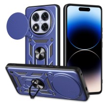 Ударопрочный чехол Camshield Serge Ring для Xiaomi Redmi Note 14 Pro 4G – Синий