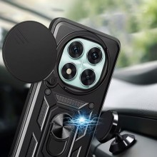 Ударопрочный чехол Camshield Serge Ring для Xiaomi Redmi Note 14 Pro 4G – Черный