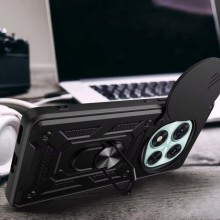 Ударопрочный чехол Camshield Serge Ring для Xiaomi Redmi Note 14 Pro 4G – Черный
