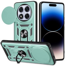 Чехол Ummi Camshield Serge Ring для Xiaomi Redmi Note 14 Pro 4G – Зеленый