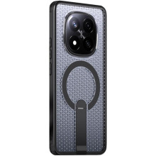 Чохол TPU Breeze with MagSafe stand для Xiaomi Redmi Note 14 Pro 4G/5G – Чорний